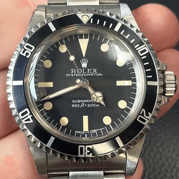 ROLEX SUBMARINER Ref.5513 lollipop fullset